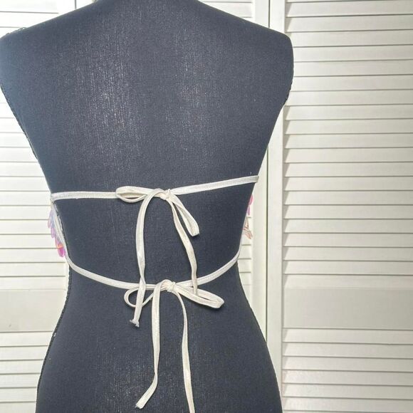 Iridescent Sequin Halter Top | Size S - Picture 4 of 8